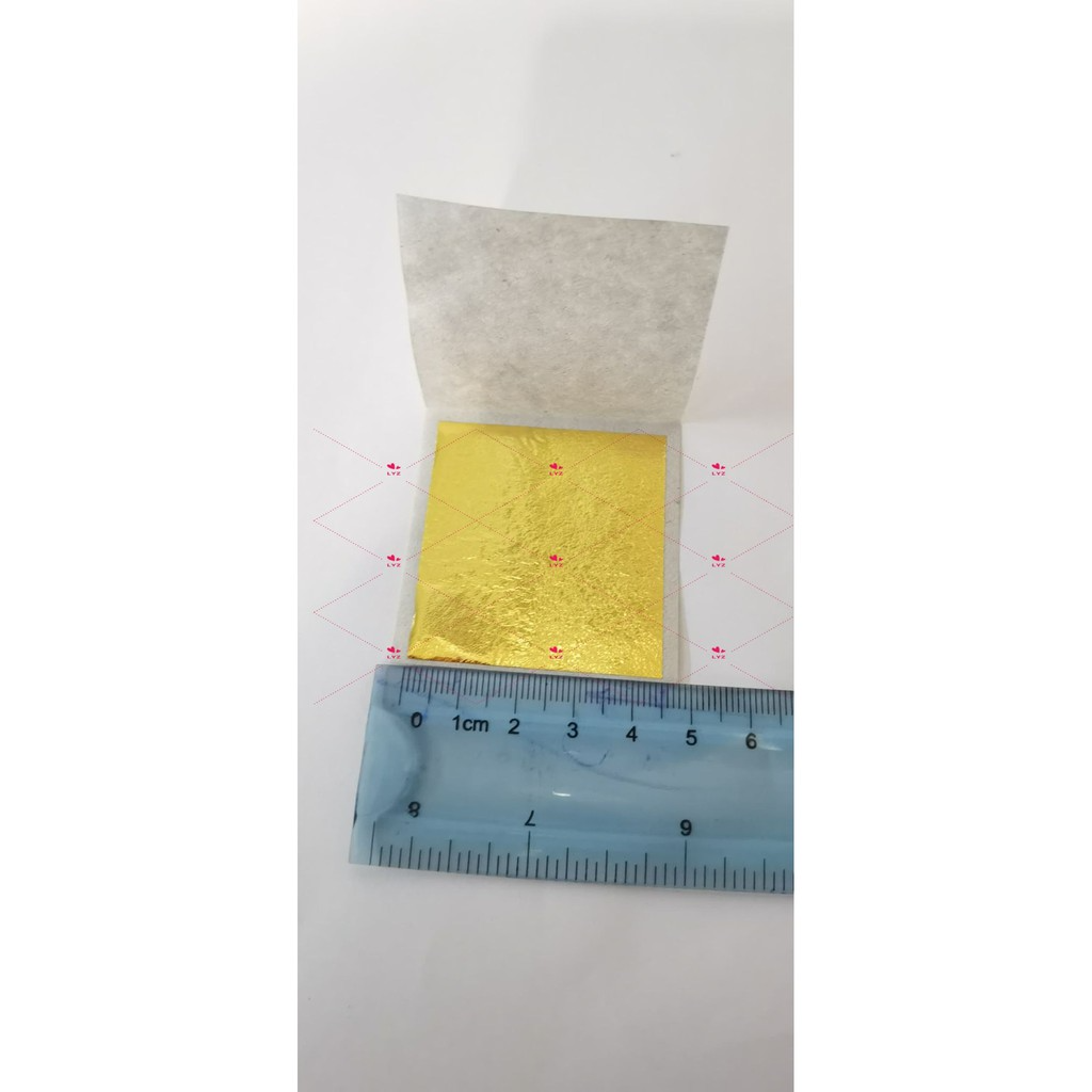1 "次"金箔 贴金佛像,佛牌圣物或供尊 1包10片庄 - Image 1