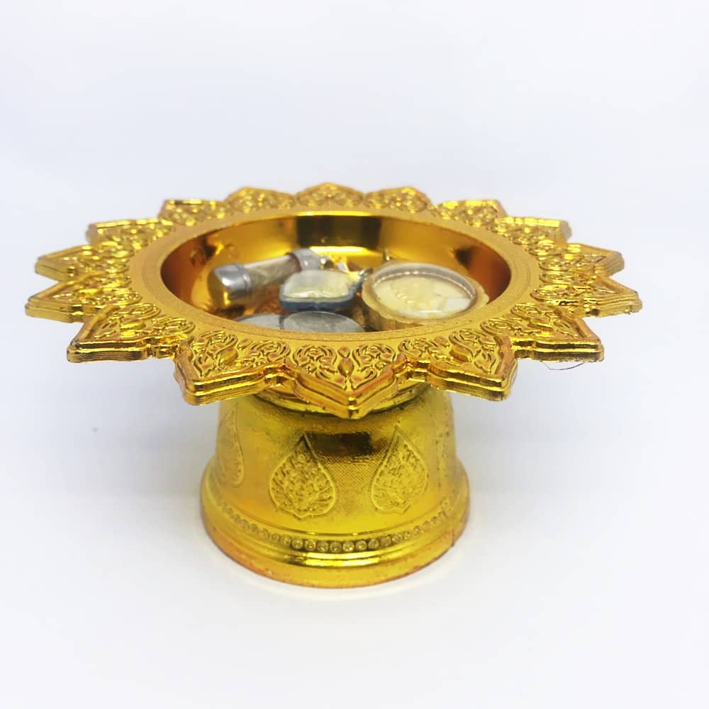 5 泰國高腳盤 水果盤 供神盘 佛坛佛堂必备品 贡品盘 - Image 1