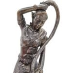 大地女神Phra Mae Throrani （高24cm） 铜像  Phra Mae Thorani Bucha大地女神金身 泰国铜 - Image 3