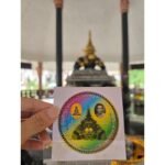 泰国第一拉胡本庙 贴纸 拉胡贴纸  Phra Rahu Roop Lor 拉胡天神