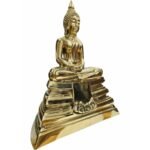 泰国佛像 Phra Sothon 铜制佛祖像 （7寸脚供奉型）招财 ｜ 辟邪 ｜ 保平安 ｜ Wat Sothon Wararam 索通佛 索通 Phra Sothorn Bucha 铜像 - Image 3