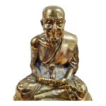 泰国佛牌 Copper Thai 纯铜 龙婆托 lp Thuad   泰国纯铜 高12cm - Image 2