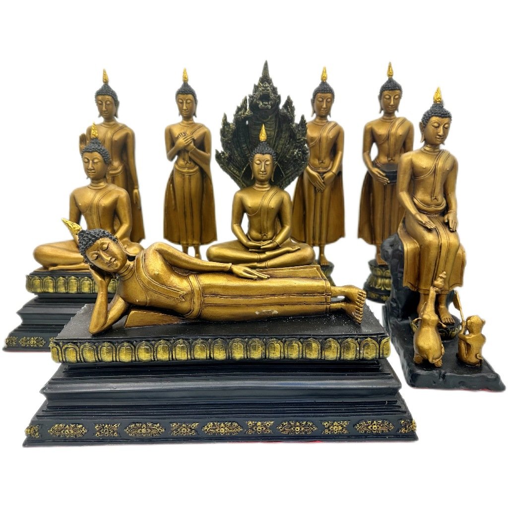6a4ce55b4d19b_1783424347.jpg 🌟 生日佛 🌟 「生日佛」精致(星期佛)泰国佛 Thailand amulet 仿铜树脂 - Image 1