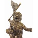 哈奴曼（Hanuman） 猴神- 哈努曼天神  哈努曼 哈鲁曼 铜像 - Image 6