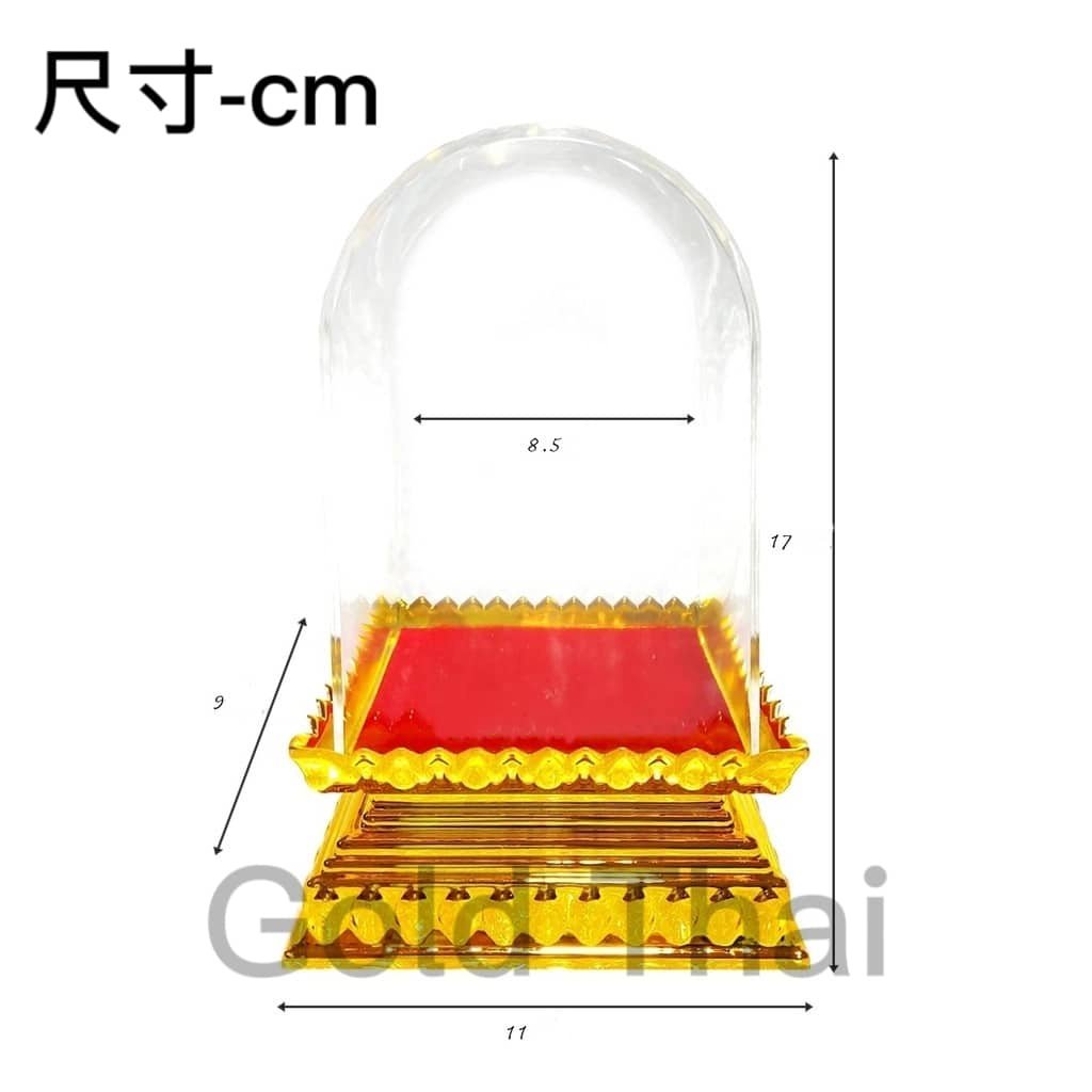 6a4ce632c4893_1783424562.jpg Ready stock 现货 泰国特大佛牌 金身佛像精美底座 11x9x17cm 放车/放室内 Amulets 佛牌佛像架 - Image 1