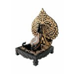 黑色亚克力 阿克力佛牌吊架 / Thai Amulet Stand 佛牌展示架 佛牌供奉摆放专用架 - Image 3