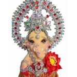🕉️ Ganesha गणेश  Elephant 象头神  Ganesha Statues   伽内什 Pra Pikanate 8 inches - Image 4