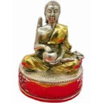 泰国佛像 纯铜  Phra Sivali 座姿 ( 希瓦力尊者 ) 泰国铜像