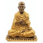 啊赞多金身 供奉型  10寸 Phra Somdej Achan Toh Bucha 100% 纯铁矿石铸造 - Image 2
