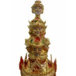 灌顶头泰国九脸鲁士lersi 法顶 Lersi灌顶头  9脸祖师爷鲁士头像 - Image 4
