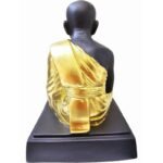 Wat Chang Hai 原庙恭请 金箔版龙婆托 lp Thuad [ 20cm Height ] 5寸脚 Copper Thai 纯铜 龙婆托 lp Thuad   泰国纯铜 - Image 2