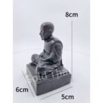 龍普托 Phra Bucha LP Thuad Wat Changhai 龍婆托供奉型佛 铜像 8cm - Image 2