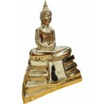 泰国佛像 Phra Sothon 铜制佛祖像 （5寸脚供奉型）招财 ｜ 辟邪 ｜ 保平安 ｜ Wat Sothon Wararam 索通佛 索通 Phra Sothorn Bucha 铜像 - Image 2