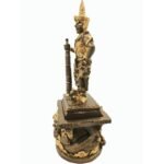 Tao Wessuwan 护法鬼王和拉胡天神  纯列南皮 （lek Nam phi）铁矿石铸造 - Image 5