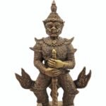Tao Wessuwan 护法鬼王 taowesuwan  护法鬼王 铜像 Thao Vetsuwan 门神 Yark - Image 2