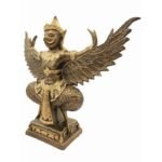 现货 迦楼罗 鹰神 泰国鹰神 树脂  Phaya Garuda गरुड  100% 纯列南皮 （lek Nam phi）铁矿石铸造 - Image 2