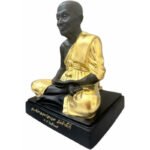 Wat Chang Hai 原庙恭请 金箔版龙婆托 lp Thuad [ 30cm Height ] 9寸脚 Copper Thai 纯铜 龙婆托 lp Thuad   泰国纯铜 - Image 2