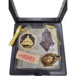 拉胡佛牌 + 希瓦利尊者（Phra Sivali）（背面鬼王佛牌  ）挡降贝壳 附送发财香 Wat Maisupradittharam 恭请 套装