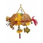 大号 泰國猪笼入水 大号 猪笼进水 招财 招贵人 風水摆设 年年有余 Praying Accessories