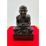 泰国Wat Chang Hai 原庙恭请  车神龙婆托 lp Thuad [ 7cm Height ] {1.5寸脚} Copper Thai 纯铜 龙婆托 lp Thuad   泰国纯铜