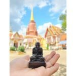 泰国Wat Chang Hai 原庙恭请  车神龙婆托 lp Thuad [ 7cm Height ] {1.5寸脚} Copper Thai 纯铜 龙婆托 lp Thuad   泰国纯铜 - Image 5