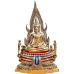 🔥金娜啦佛祖 Phra Phuttha Chinnaraj Bucha  3寸脚金身 铜像 Wat Yai 正庙 恭请 成功佛  wat yai phitsanulok - Image 2