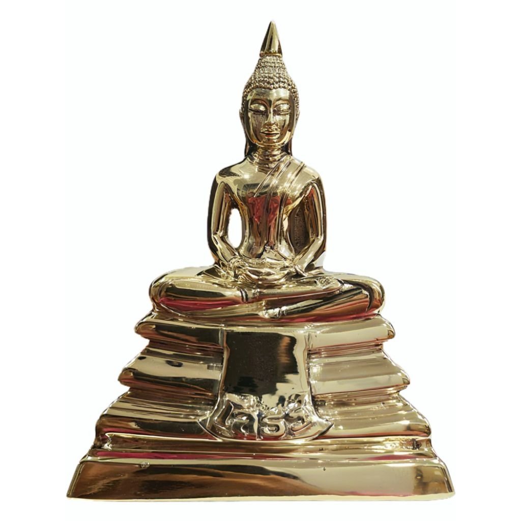 6a4ce8bfd027d_1783425215.jpg 泰国佛像 Phra Sothon 铜制佛祖像 (3 寸脚供奉型)招财 | 辟邪 | 保平安 | Wat Sothon Wararam 索通佛 索通 Phra Sothorn Bucha 铜像 - Image 1