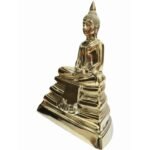 泰国佛像 Phra Sothon 铜制佛祖像 （3 寸脚供奉型）招财 ｜ 辟邪 ｜ 保平安 ｜ Wat Sothon Wararam 索通佛 索通 Phra Sothorn Bucha 铜像 - Image 2