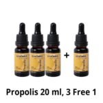 Propolis liquid(alchohol free) 20ml promotion  buy 3 free 1