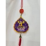 龙婆艮 Luangpor Ngen 龙婆Ngern 菩提叶吊车平安经文符 龙婆艮 財佛  wat thai nam  正庙恭请 - Image 3