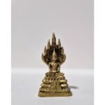 泰国佛牌 Copper Thai 纯铜  phra nak prok  七龙佛 phra  🌟 星期六守护神 🌟3.3cm （放车，佩戴小金身) 泰国铜像 - Image 2