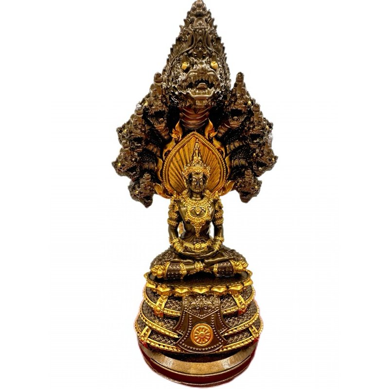 6a4ce9647cf9a_1783425380.jpg Phra Maha Chakkraphat,Pang Nak Prok 100% 纯列南皮 (lek Nam phi)铁矿石铸造 - Image 1