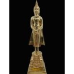 🌟 生日佛  🌟星期佛 「生日佛」（星期佛）泰国佛 Thailand amulet  铜像 膝盖5寸铜像 - Image 3