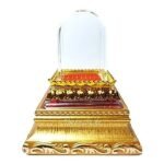 Ready stock 现货 泰国佛牌小金身佛像金莲花座套配金色木框底座 放车/放室内 Amulets 佛牌佛像架