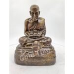泰国佛牌 Copper Thai 古铜色 纯铜 龙婆托 lp Thuad   泰国纯铜 高12.5cm