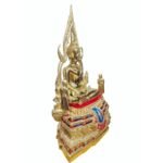 🔥金娜啦佛祖 Phra Phuttha Chinnaraj Bucha  7寸脚金身 铜像 Wat Yai 正庙 恭请 成功佛  wat yai phitsanulok - Image 6