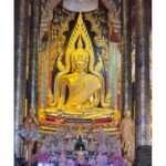 🔥金娜啦佛祖 Phra Phuttha Chinnaraj Bucha  7寸脚金身 铜像 Wat Yai 正庙 恭请 成功佛  wat yai phitsanulok - Image 8