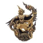 迦楼罗龙（Garuda Yut Naga） Phaya Garuda गरुड  100% 纯列南皮 （lek Nam phi）铁矿石铸造
