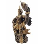 迦楼罗龙（Garuda Yut Naga） Phaya Garuda गरुड  100% 纯列南皮 （lek Nam phi）铁矿石铸造 - Image 3