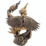 迦楼罗龙（Garuda Yut Naga） Phaya Garuda गरुड  100% 纯列南皮 （lek Nam phi）铁矿石铸造 - Image 4