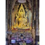 🔥金娜啦佛祖 Phra Phuttha Chinnaraj Bucha  5.9寸脚金身 铜像 Wat Yai 正庙 恭请 成功佛  wat yai phitsanulok - Image 7
