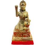 现货 泰国铜招财女神 nang kwak神像 5 寸 南刮 招财  泰国纯铜  💯Thai amulet💯