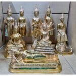 现货 🌟 生日佛  🌟 「生日佛」（星期佛）泰国佛 Thailand amulet  铜像 膝盖3寸铜像