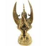 现迦楼罗 鹰神 泰国鹰神 铜像  Phaya Garuda गरुड - Image 4