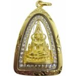 砖石成功佛佛牌🔥金娜啦佛祖 Phra Phuttha Chinnaraj Bucha  Wat Yai 正庙 恭请 成功佛  wat yai phitsanulok - Image 2
