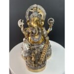 泰国纯铜 Ganesha 象神｜Elephant 象头神铜像 🕉️｜24cm高｜Thai Amulet｜Copper Thai Statue - Image 4