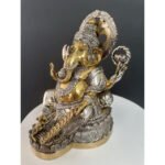 泰国纯铜 Ganesha 象神｜Elephant 象头神铜像 🕉️｜24cm高｜Thai Amulet｜Copper Thai Statue - Image 5