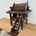 ✨ 泰国风柚木高脚屋｜Aikai 爱凯家｜精致供奉摆设｜可放置供品｜Thai Teak Wood House - Image 2